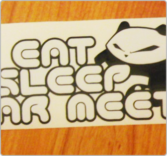 Eat Sleep Car Meet (Two Colored)