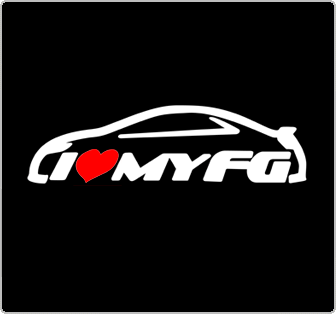 I Love My FG decal